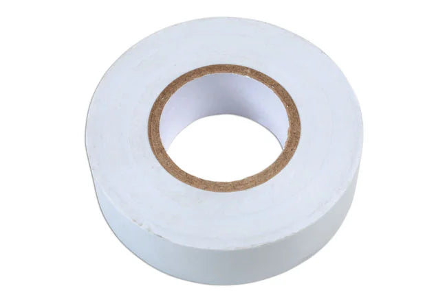 Connect White PVC Insulation Tape 19mm x 20m 10pc - CPL