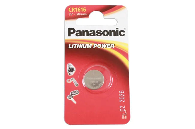 Panasonic Coin Cell Battery CR1616 1pc - CPL