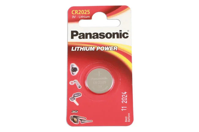 Panasonic Coin Cell Battery CR2025 1pc - CPL