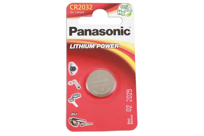 Panasonic Coin Cell Battery CR2032 1pc - CPL