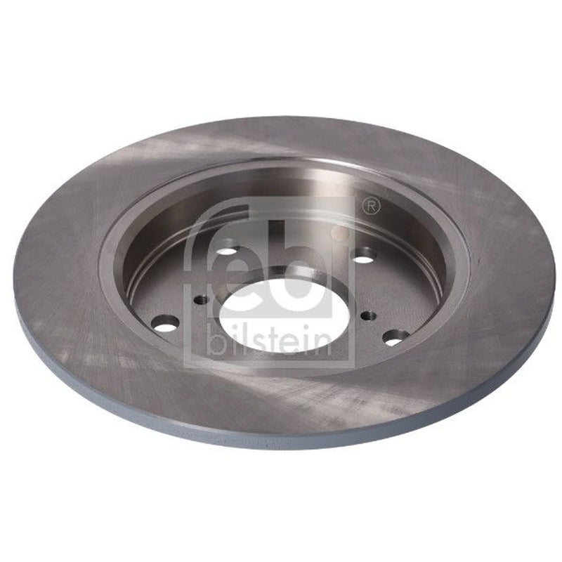 Febi 2 x Solid Rear Brake Discs 194645