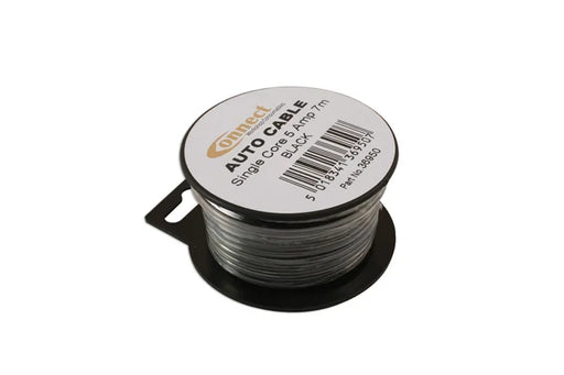 Connect Black Single Core Auto Cable 9/0.30 7m - CPL