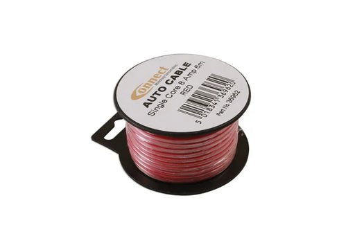Connect Red Single Core Auto Cable 14/0.30 6m - CPL