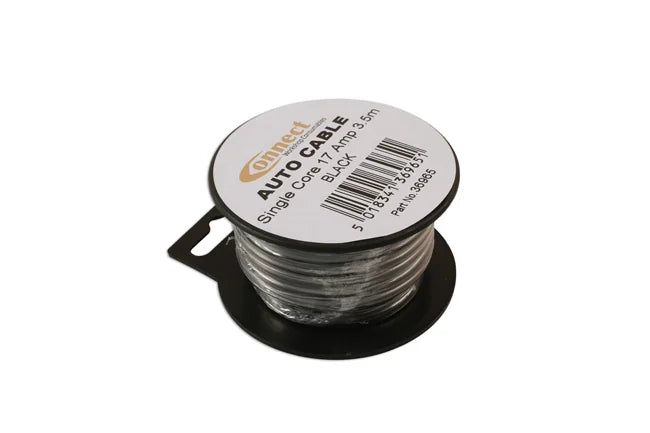 Connect Black Single Core Auto Cable 28/0.30 3.5m - CPL