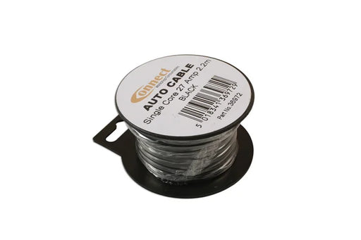 Connect Mini Reel Automotive Cable 27A Black 2.2m - CPL