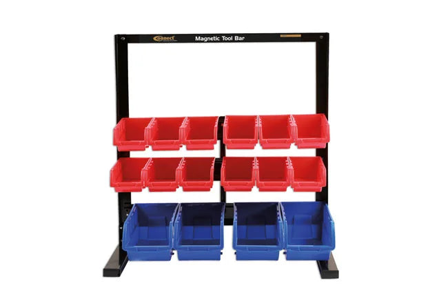 Connect 16 Storage Bin System with Magnetic Bar - CPL