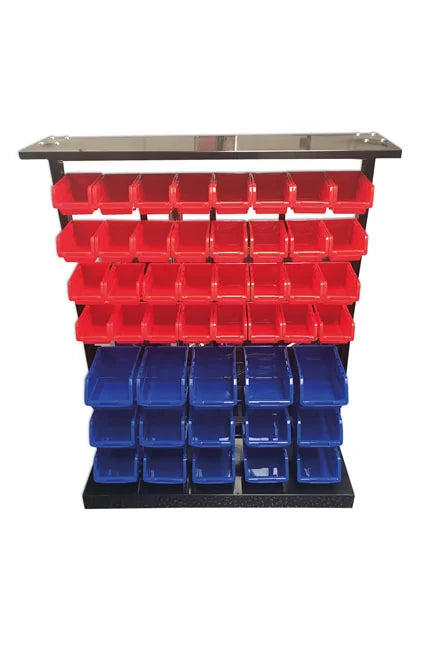 Connect 47 Storage Bin System with Bins and Metal Rack - CPL