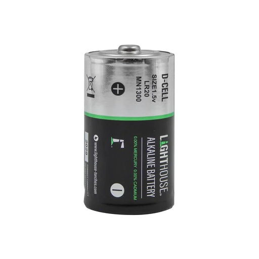 Lighthouse D LR20 Alkaline Batteries 14800 mAh (Pack 2) - LR20