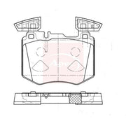 Apec Front Brake Pad Set PAD2386