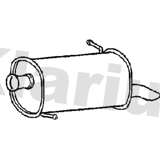 Klarius Box With Tail Pipe Rear KA85J