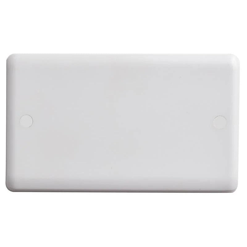 Deta Vimark Blanking Plate 2-Gang - VC1201