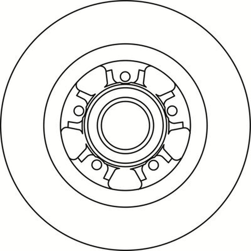 Abtex Rear Brake Discs BD1632HS