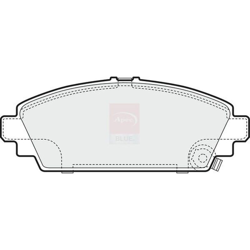 Apec Front Brake Pad Set PD3505