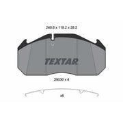 Textar Front Brake Pad Set 2903007
