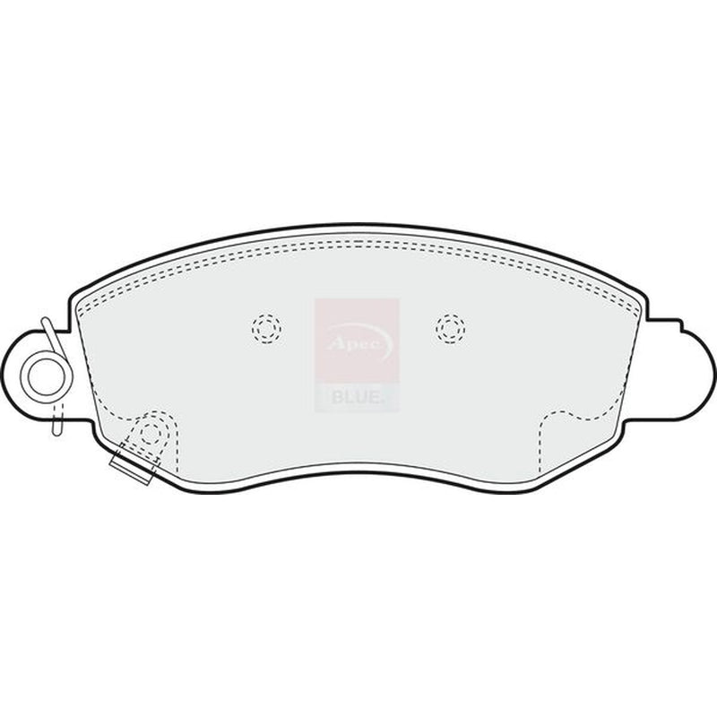 Apec Front Brake Pad Set PD3050