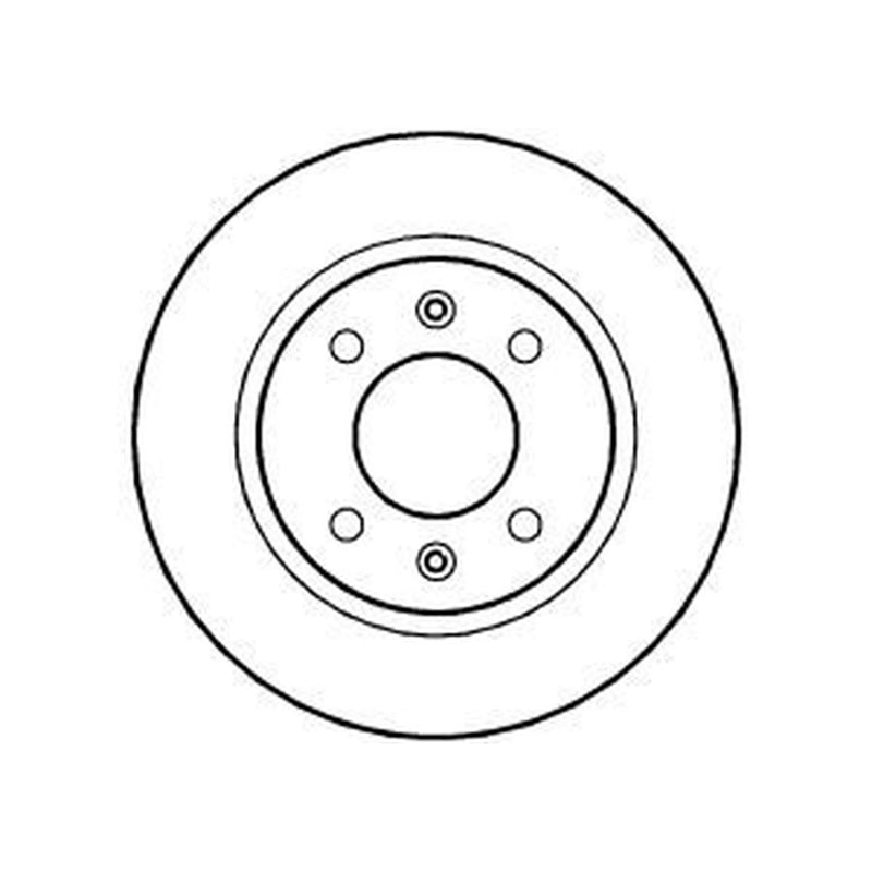 Abtex 2 x Vented Front Brake Discs BD1269V