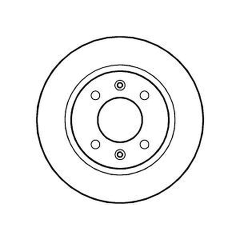 Abtex 2 x Vented Front Brake Discs BD1269V