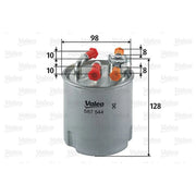 Valeo Fuel Filter Element 587544