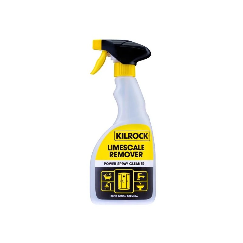 Kilrock Limescale Remover Power Spray 500ml +50% Free - POWERSPRAY
