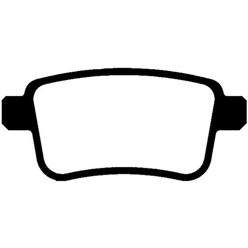 Abtex Rear Brake Pad Set PLU2044