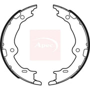 Apec Parking Brake Shoe Set SHU792