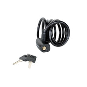 Master Lock Black Self Coiling Keyed Cable 1.8m x 8mm - 8126EURDPRO