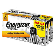 Energizer® AAA Cell Alkaline Power Batteries (Pack 24) - S18553