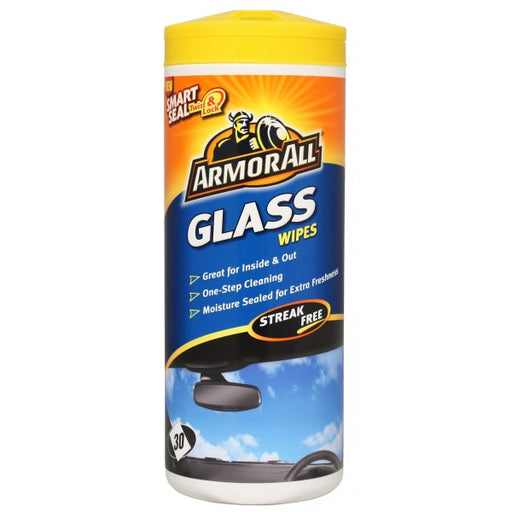 Armorall Glass Wipes - Tub Of 30 - 37030EN