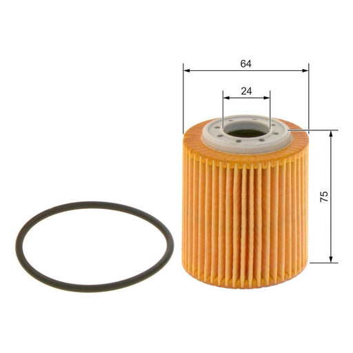 Genuine Bosch Car Oil Filter P7299 Fits Vauxhall Vivaro - 1.5 - 19- F026407299 Bosch  - Town Parts