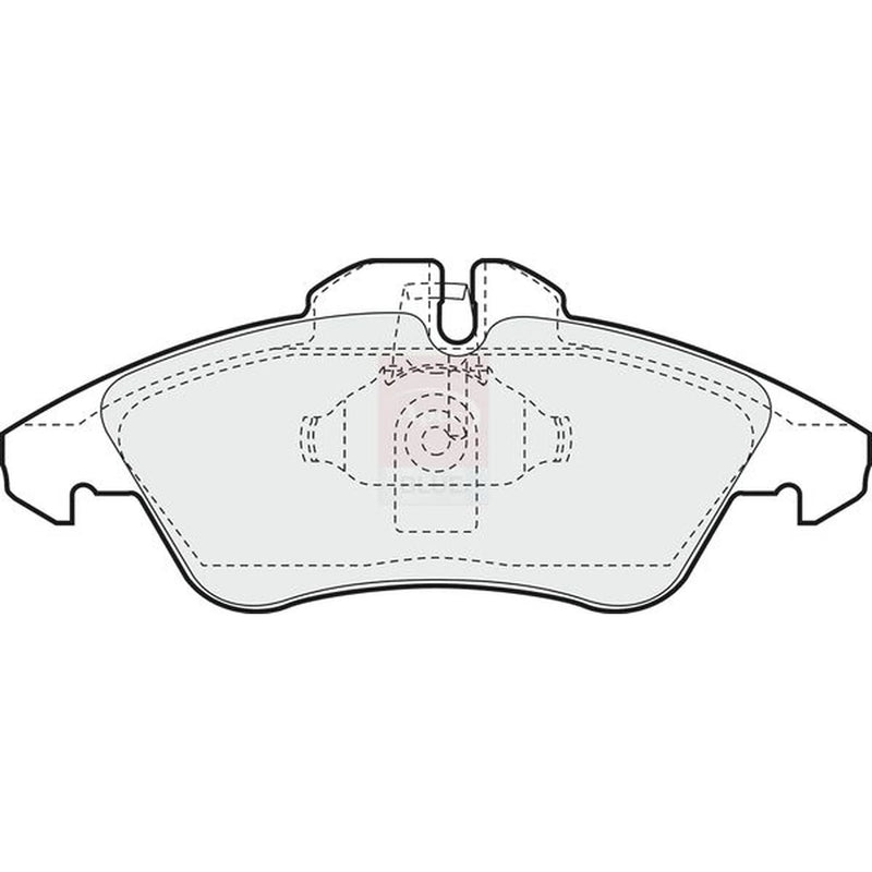 Apec Front Brake Pad Set PD3024