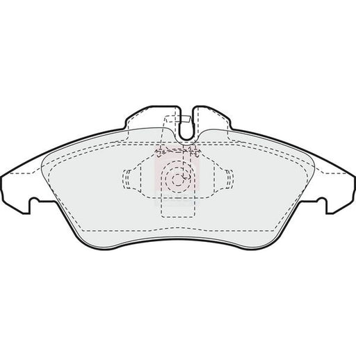 Apec Front Brake Pad Set PD3024
