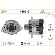 Valeo Car Alternator 12V 439919
