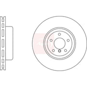Apec 2 x Vented Front Brake Discs DSK3163