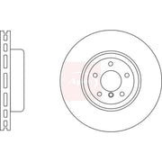 Apec 2 x Vented Front Brake Discs DSK3163