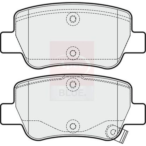 Apec Rear Brake Pad Set PD3263