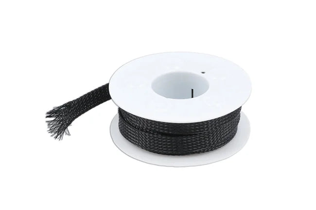 Connect Expandable Braided Sleeving 5m coil in a clam blister 8-12mm