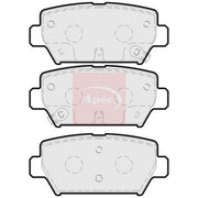 Apec Rear Brake Pad Set PAD2279