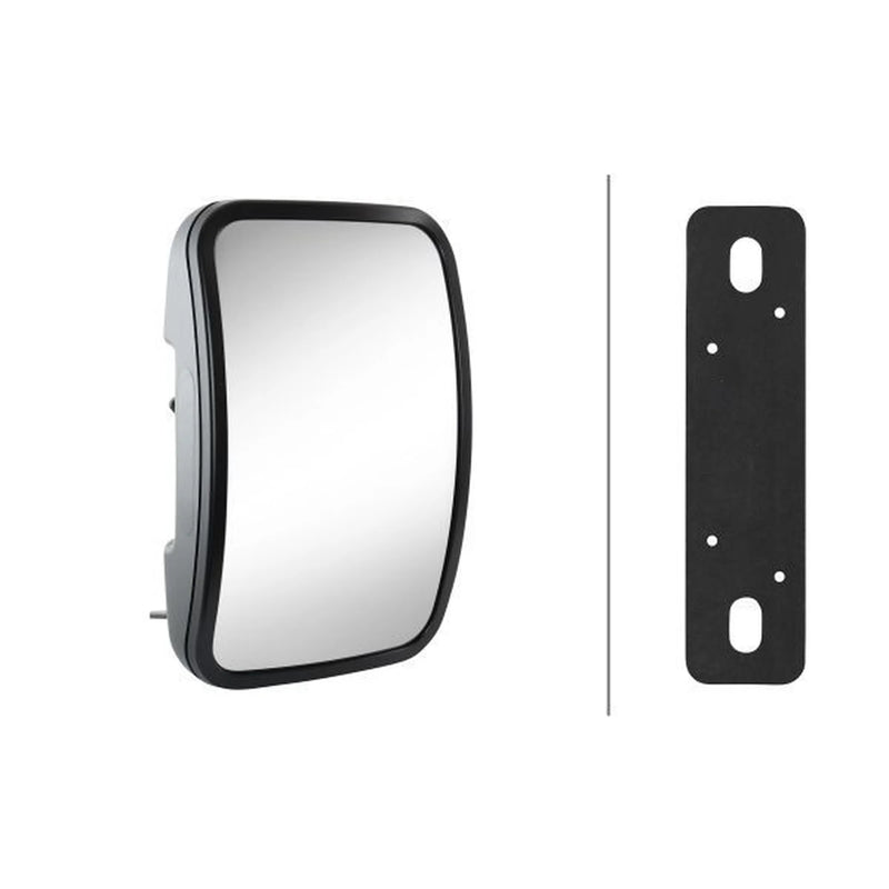 Hella Ramp Mirror Wide Thick 8SB 501 446-022
