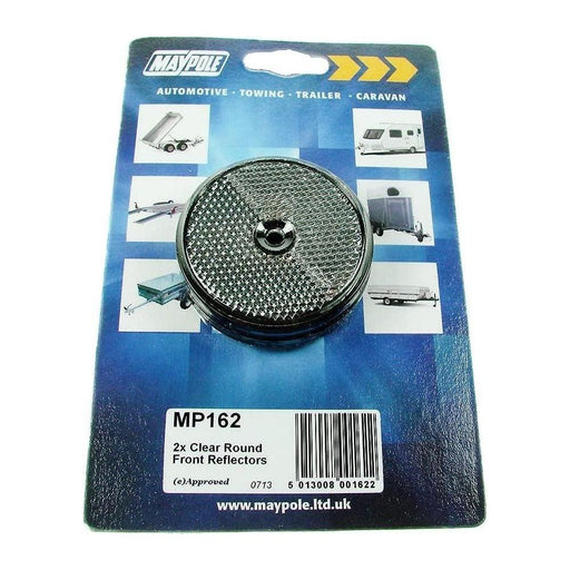 Maypole Reflectors - Round - Clear Maypole  - Town Parts