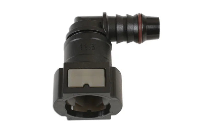 Connect 90° Angled Fuel Line Quick Connectors 11.8 x 10mm 3pc - CPL