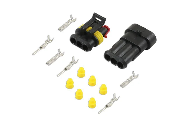 Connect Automotive Electric Supaseal Connector Kit 3 Pin 14pc - CPL