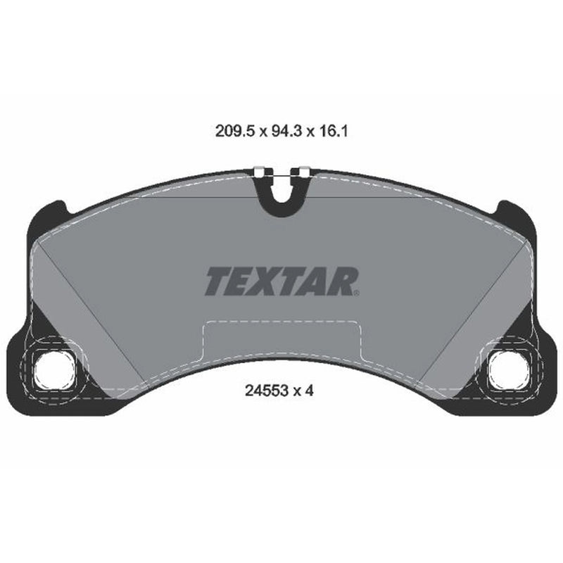 Textar Front Brake Pad Set 2455301