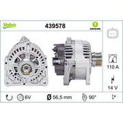 Valeo Car Alternator 12V 439578