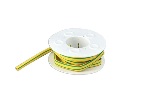 Connect Yellow / Green Earth 5.0mm Heat Shrink On A Roll 3m - CPL