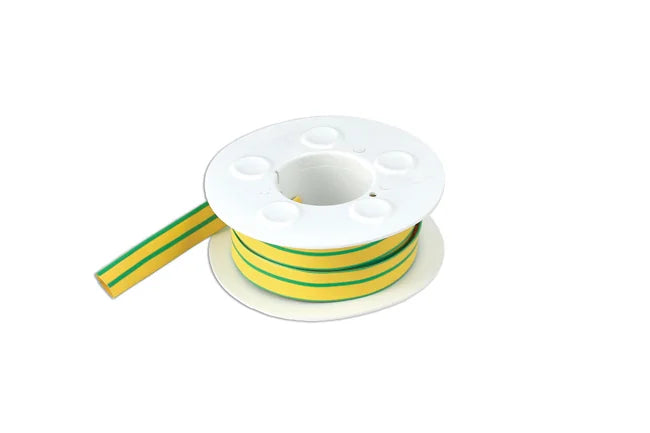 Connect Yellow / Green Earth Heat Shrink - Roll 3m 7-15mm