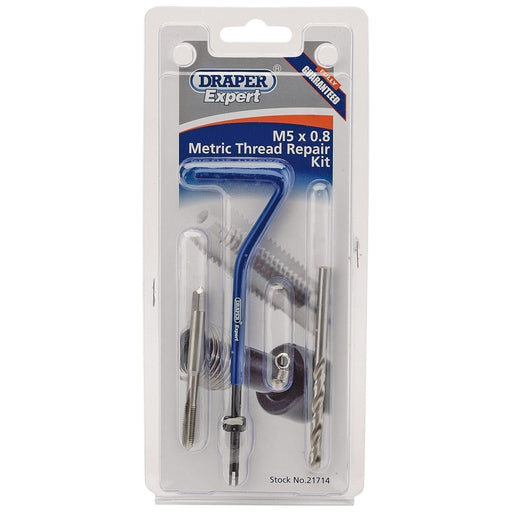 Draper Metric Thread Repair Kit, M5 x 0.8 21714 Draper  - Town Parts