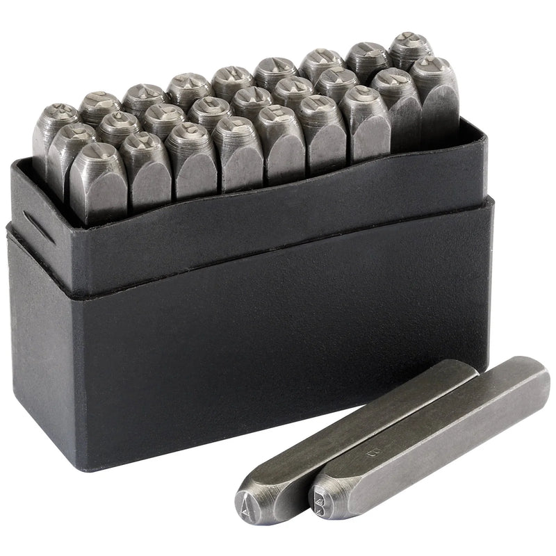 Draper A - Z Letter Stamp Set - Multiple Length Options