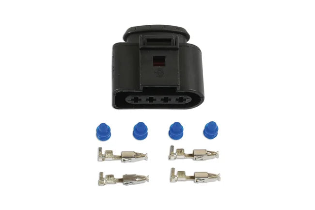 Connect VW Electrical Female Connector 2.8mm 4 Pin Kit 45pc - CPL