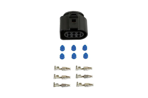 Connect VW Electrical Female Connector 2.8mm 6 Pin Kit 65pc - CPL