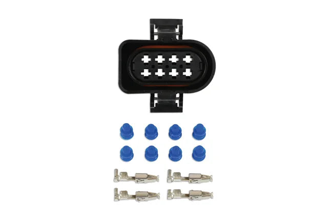 Connect VW Electrical Female Connector 2.8mm 8 Pin Kit 85pc - CPL